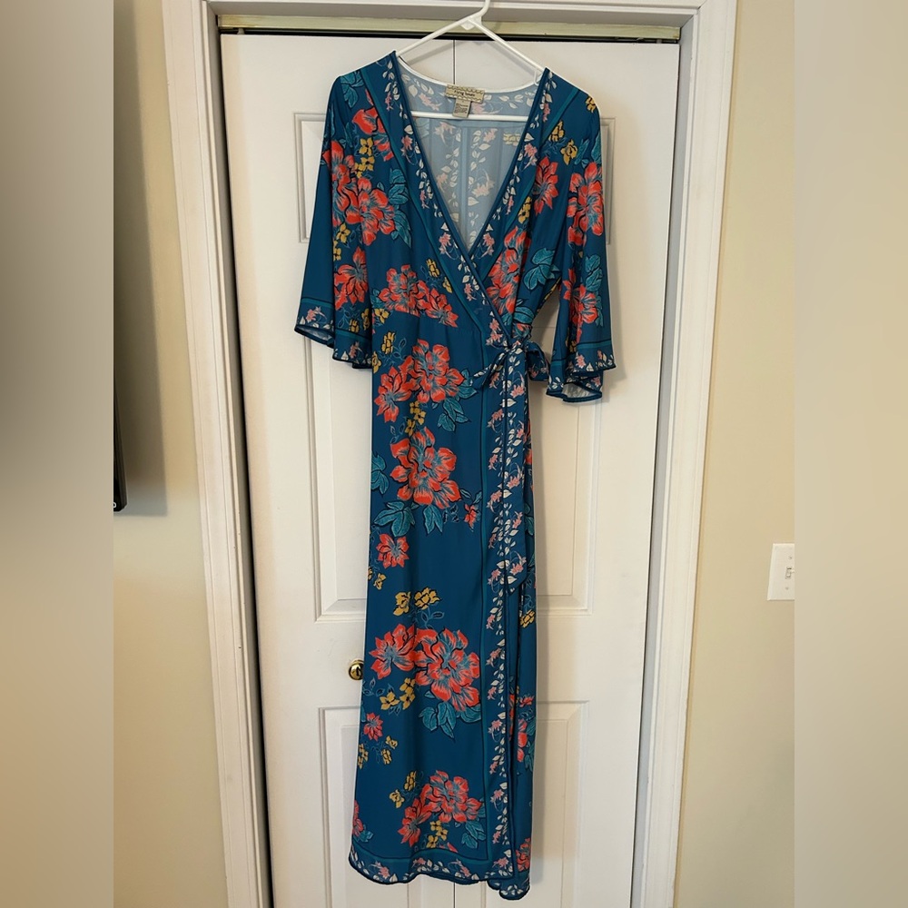Floral Wrap Dress